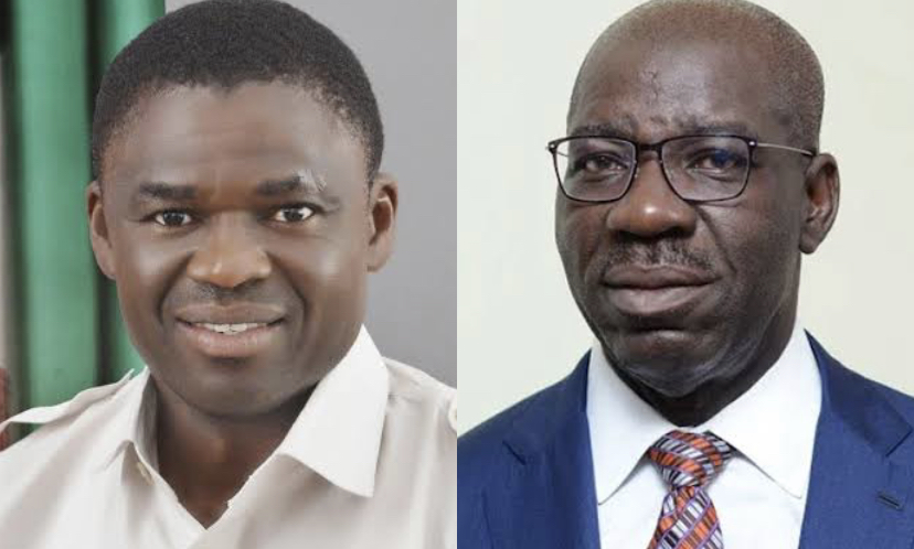 Philip Shaibu and Godwin Obaseki