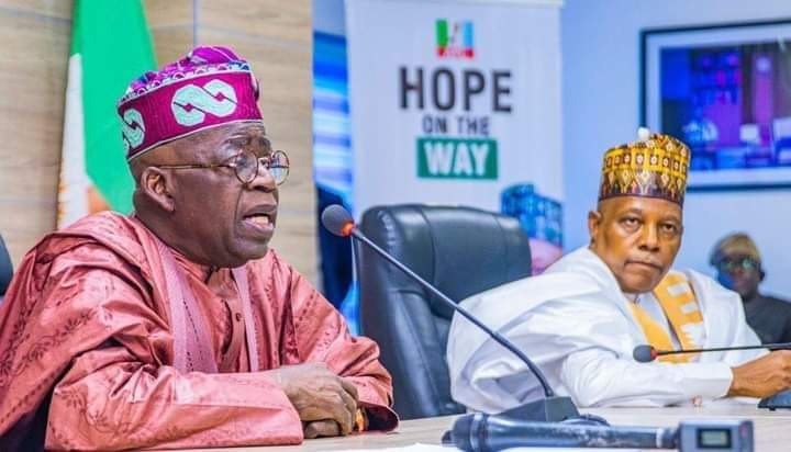 Bola Tinubu and Kashim Shettima