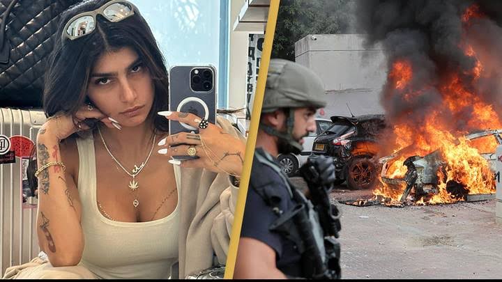 Playboy fires p0rnstar Mia Khalifa after she mocked the slaughter of Jews by Hamas and called the attack a