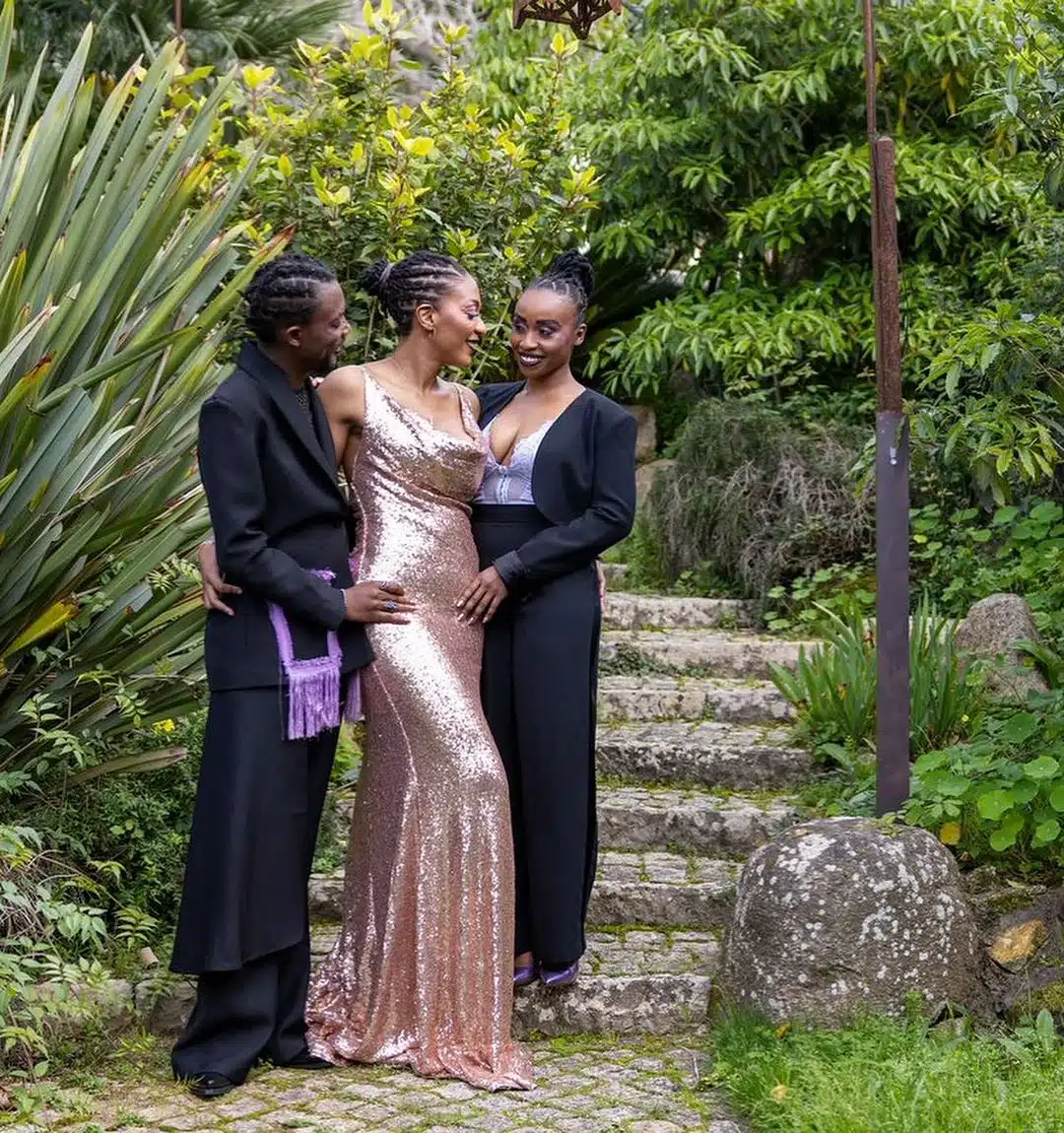 Mixed reactions as Nigerians in a ‘polyamorous relationship’ software entrepreneur Ezra Olubi, openly celebrate their love
